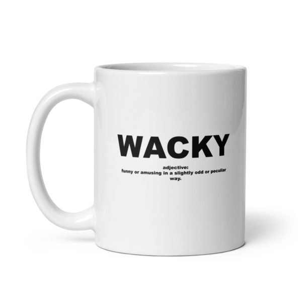 WACKY White glossy mug - Image 2