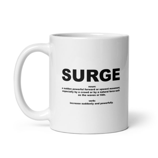 SURGE White glossy mug - Image 2