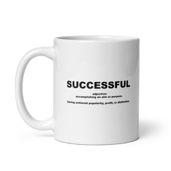 SUCCESSFUL White glossy mug - Image 2