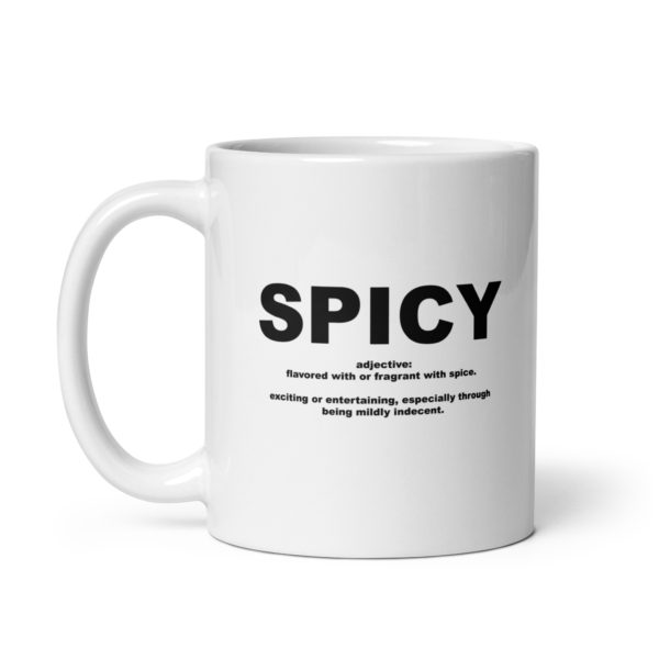 SPICY White glossy mug - Image 2