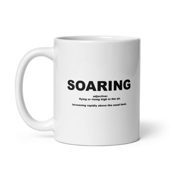 SOARING White glossy mug - Image 2