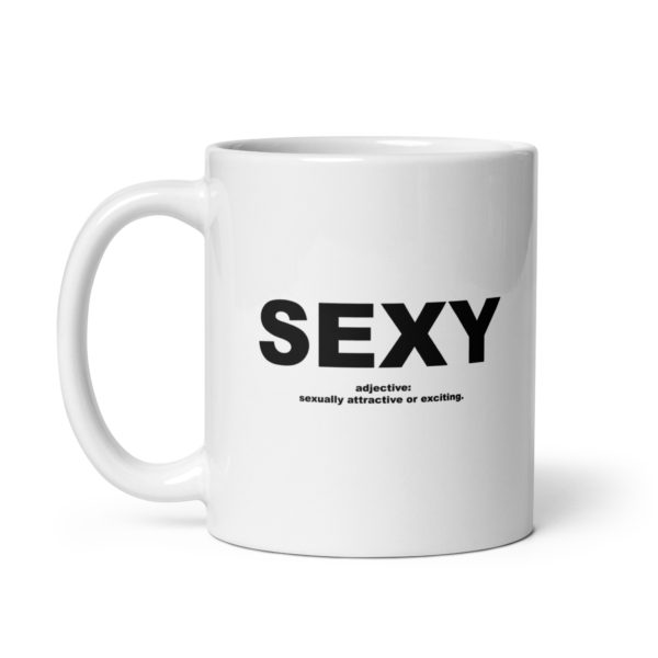 SEXY White glossy mug - Image 2