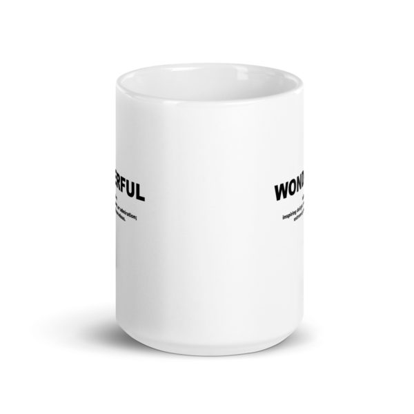 WONDERFUL White glossy mug - Image 6