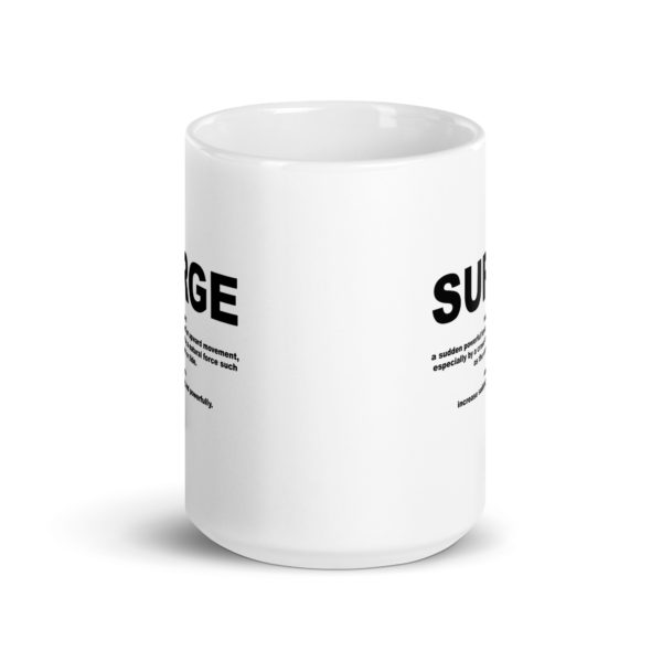 SURGE White glossy mug - Image 6