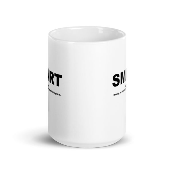 SMART White glossy mug - Image 6