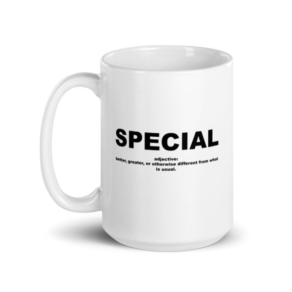 SPECIAL White glossy mug - Image 5