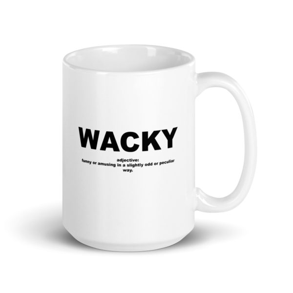 WACKY White glossy mug - Image 4