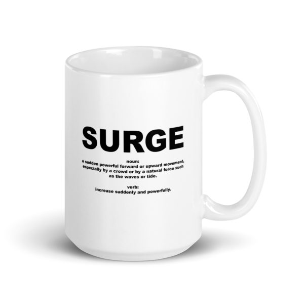 SURGE White glossy mug - Image 4