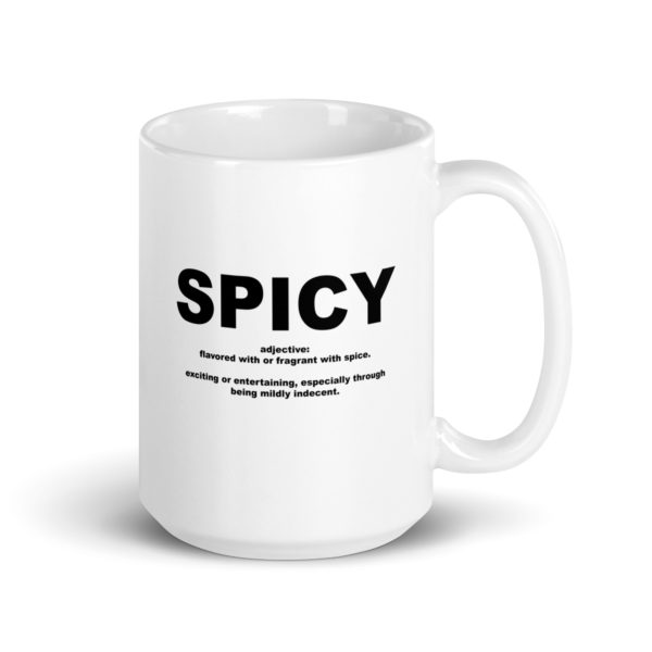 SPICY White glossy mug - Image 4