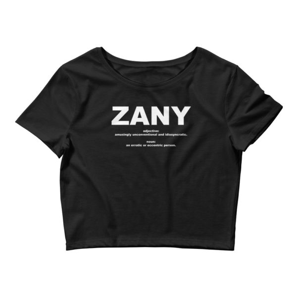 ZANY Women’s Crop Tee