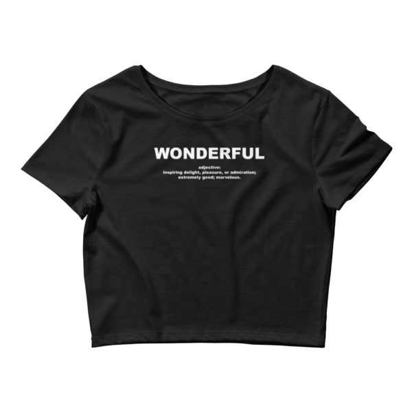 WONDERFUL Women’s Crop Tee