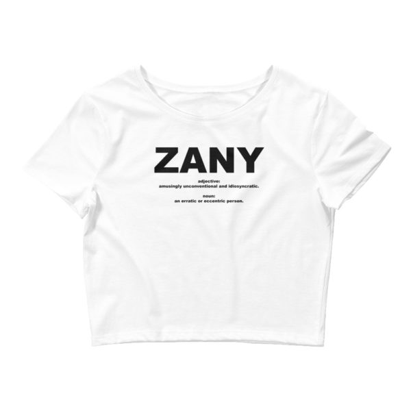 ZANY Women’s Crop Tee