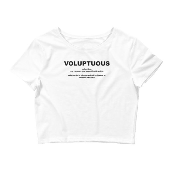 VOLUPTUOUS Women’s Crop Tee