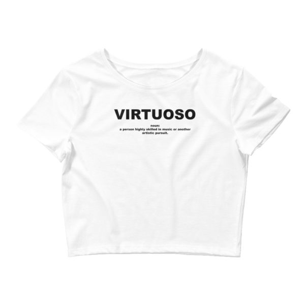 VIRTUOSO Women’s Crop Tee