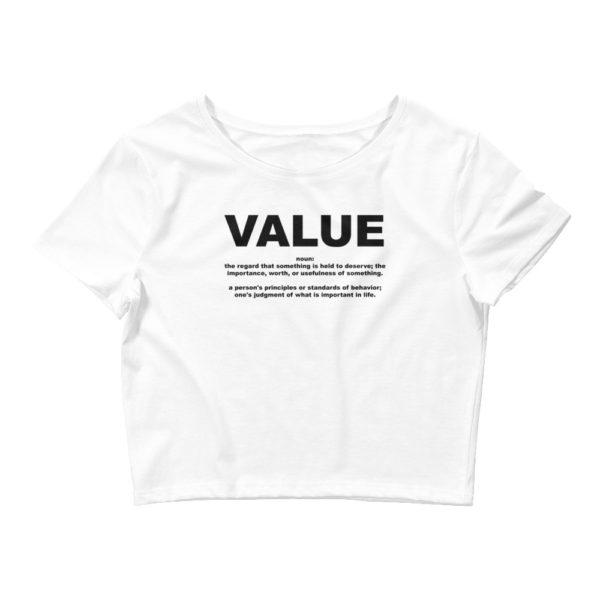 VALUE Women’s Crop Tee