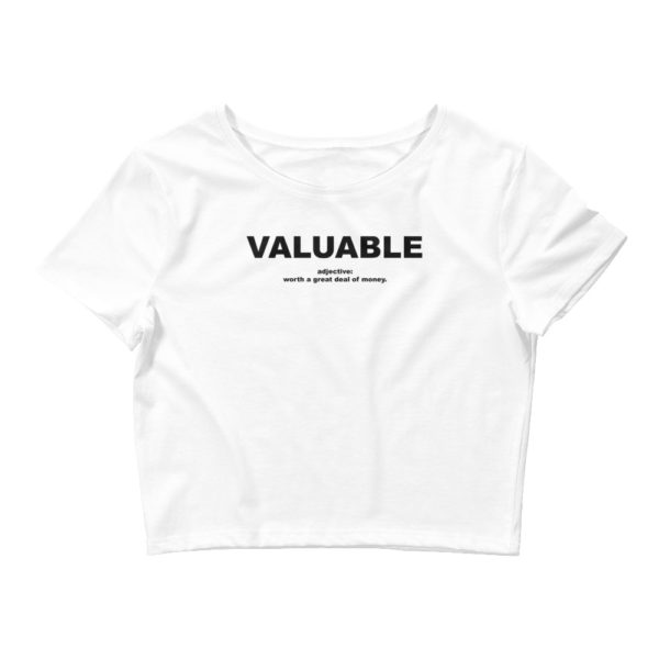 VALUABLE Women’s Crop Tee