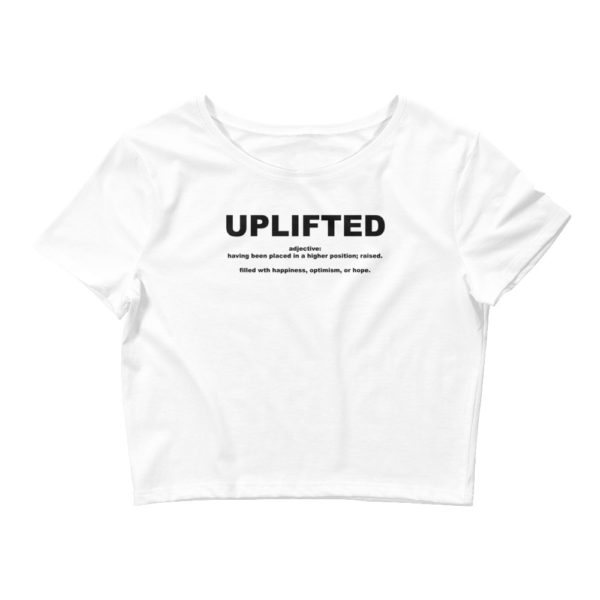 UPLIFTED Women’s Crop Tee