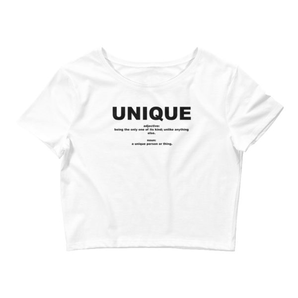 UNIQUE Women’s Crop Tee