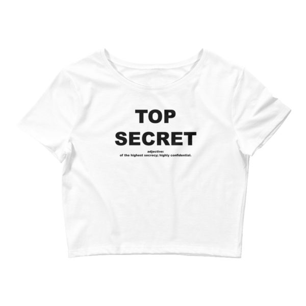 TOP SECRET Women’s Crop Tee