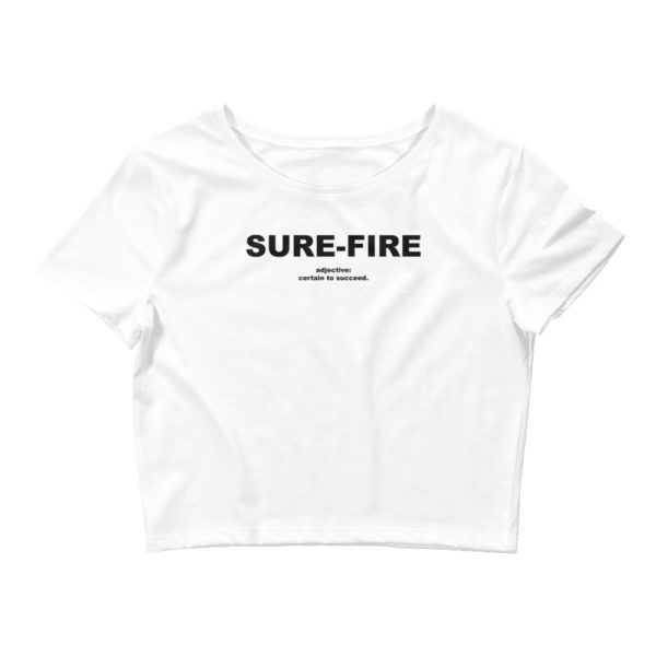 SURE-FIRE Women’s Crop Tee